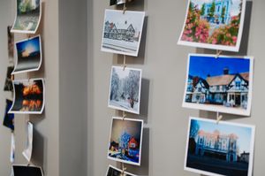 Many of the entries focused on Newport's charming architecture