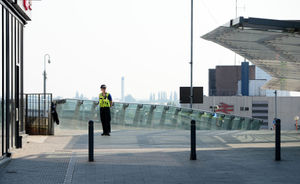 The scene in Wolverhampton