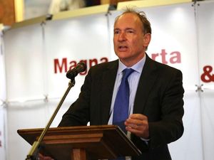 Supporting image for story: Internet inventor calls for unity to stop misuse as web marks 30th anniversary