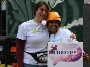 Supporting image for story: Supporters scale new heights to help raise funds for Black Country domestic abuse charity