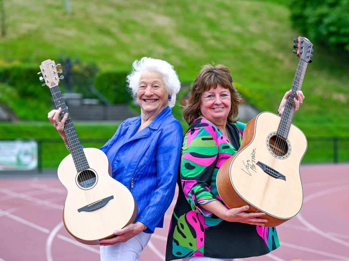 Ed Sheeran and Van Morrison guitars to go under hammer for sports stars