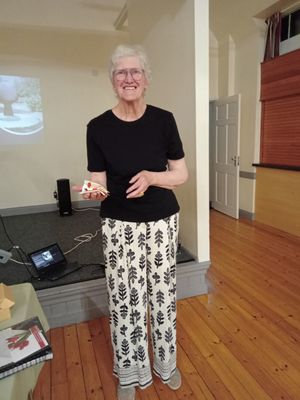 Marion Armstrong with her V.A.D. medals.