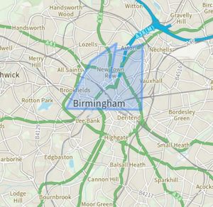 The section 60 powers will be in place for the pictures areas of the Birmingham region