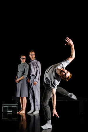 (l-r) Katy Hewison (Wetherby), Anders Engebretsen (Norway) and Theo Arran (London). Pictures by: Nicole Guarino