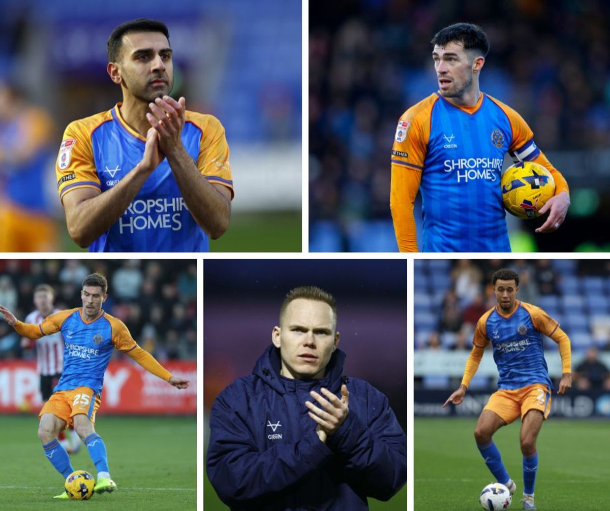 Contract countdown: The Shrewsbury Town players entering the final months of their deals