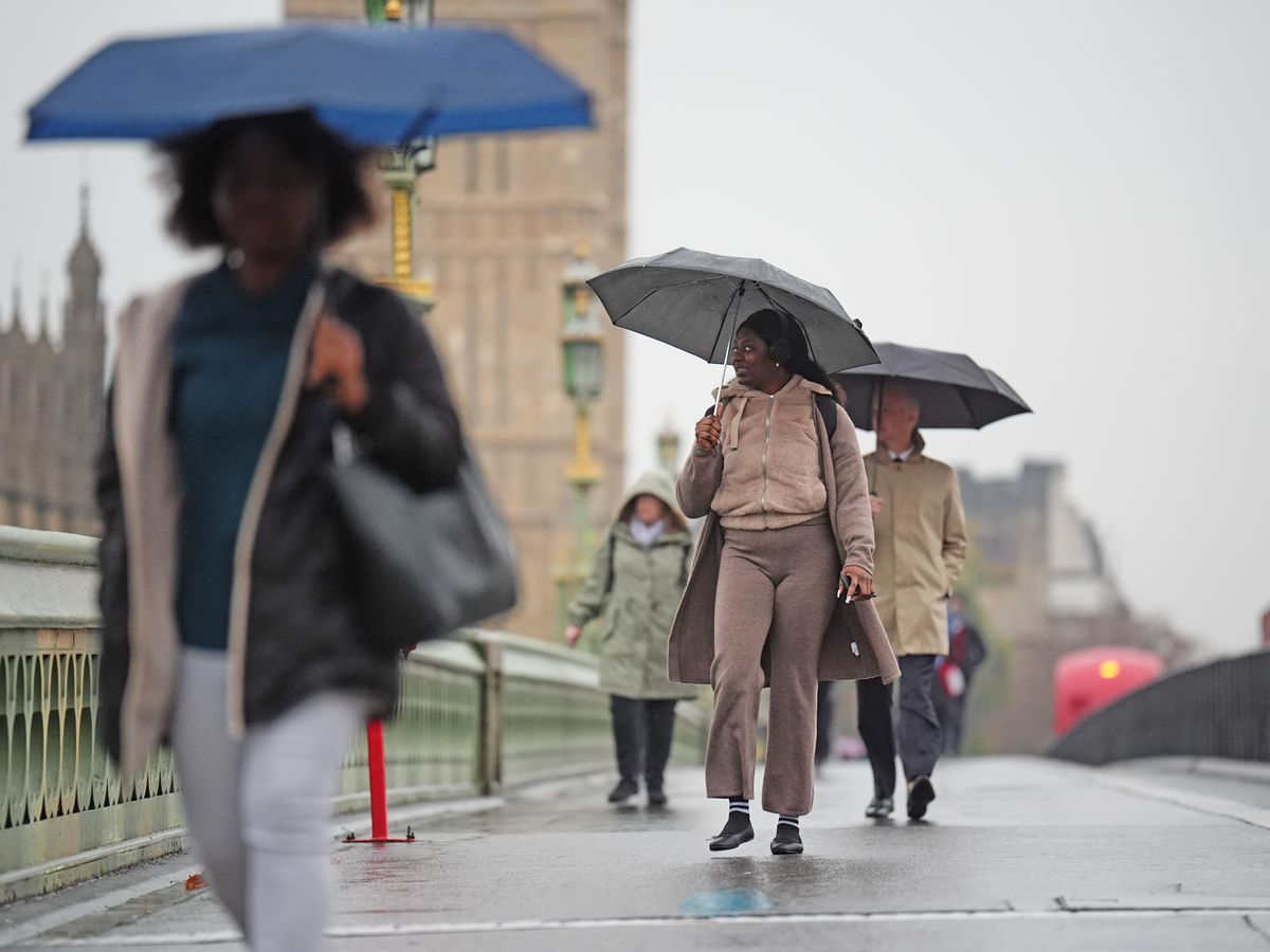 Parts of UK to see heavy rain as cold snap comes to an end