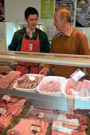 Sausages have proved a hit at Davids farm shop