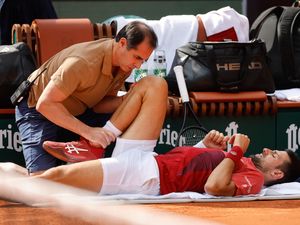 Supporting image for story: Novak Djokovic forced to withdraw from French Open with knee injury