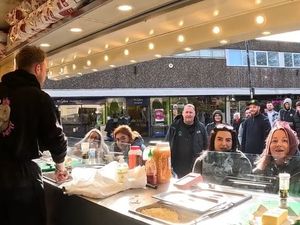 Supporting image for story: The Staffordshire baked potato vendor with two-hour long queues thanks to TikTok fame