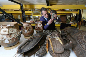 Supporting image for story: Unmasking value of tribal art for Shrewsbury auction
