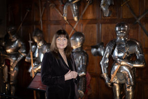 Tracey McAtamney looks forward to hosting the International Women's Day-inspired event at Warwick Castle's Great Hall. Photo by Virtually Visual Photography.
