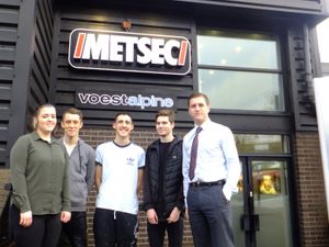 Supporting image for story: Metsec invests in future with five new apprentices