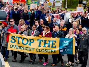 Supporting image for story: Thousands march through Telford against night-time A&E closure - report and gallery
