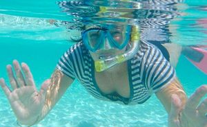 The snorkelling photo that landed benefits cheat Linda Hoey in deep water