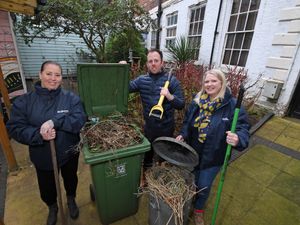 Supporting image for story: Shropshire homebuilders gives The Hive £500 cash boost and volunteering help