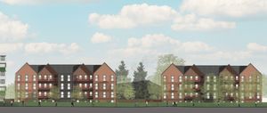 An artist\'s impression of the proposed flats on the site of the former Duke of York pub, Wednesfield Road, Wolverhampton. Pic: BM3/City of Wolverhampton Council. Permission for reuse for all LDRS partners.