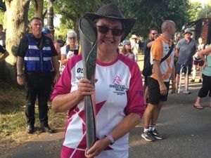 Supporting image for story: Baton-bearer tells of Queen's Relay pride in Shrewsbury