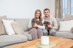 Honor and Lewis have moved into their new home in Shrewsbury with their two cats Nessa and Nora.