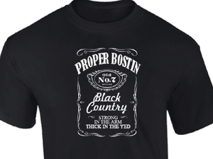 Supporting image for story: We'm on the move ay we! Black Country t-shirts shop in spiritual homecoming