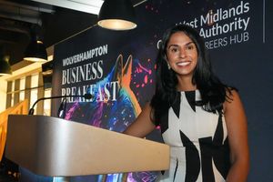 Broadcaster Amber Sandhu - who hosted the event