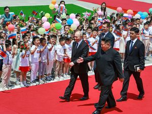 Supporting image for story: North Korean leader vows full support for Russia in Ukraine amid Putin visit