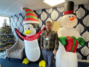 David Williams will be supporting Oakwood residents on Christmas Day