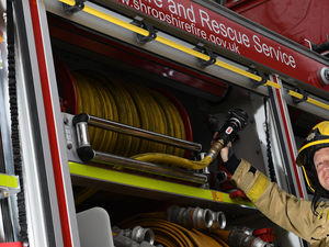 Supporting image for story: Shropshire crews attend tractor and chimney fires 