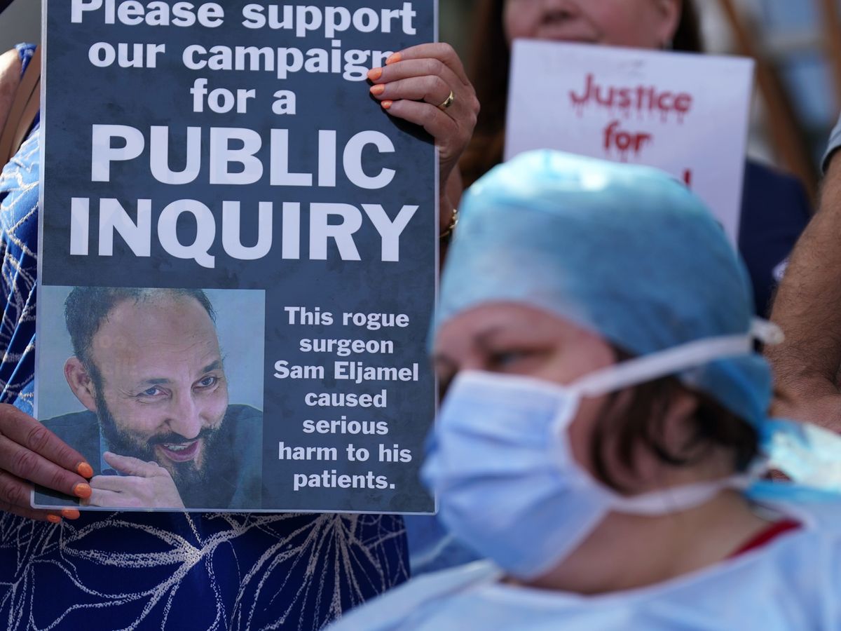 Disgraced surgeon &lsquo;took my life away&rsquo;, former footballer says