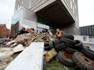 Supporting image for story: Walsall fly-tipping sculpture a complete waste of time