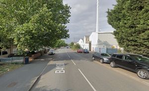 The fire broke out at a unit on Leys Road in Brierley Hill. Photo: Google Street Map