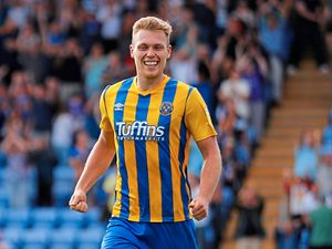 Supporting image for story: Sam Cosgrove hoping goal will open Shrewsbury floodgates 