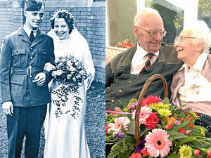 Supporting image for story: Shropshire couple mark 70 years of wedded bliss