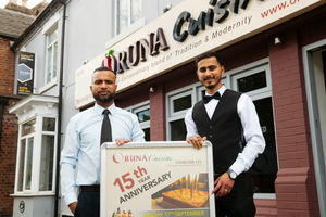 Jak Ahmed and Tanvir Hussen from Oruna Cuisine