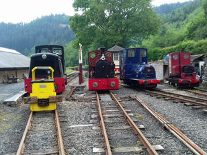 Supporting image for story: The chance to run a railway for the day is available in mid Wales