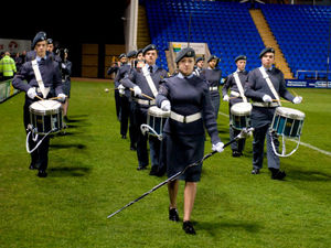 The squadron band.