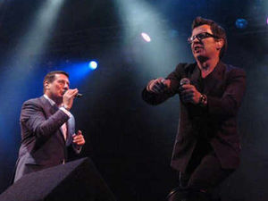 Supporting image for story: Crowds pack Quarry to see 80s stars