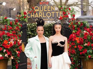 Supporting image for story: A look at the costumes and jewellery of Queen Charlotte: A Bridgerton Story