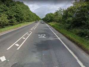 Supporting image for story: Traffic held up by two-vehicle crash on A5 near Oswestry