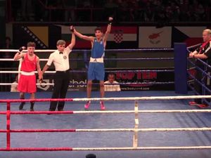 Supporting image for story: Akash Tuqir going for gold in Youth Euros