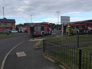 Supporting image for story: PICTURES: Woman and son evacuated after Telford house fire