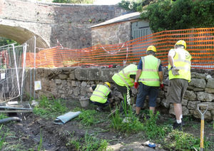 Wash wall repointing