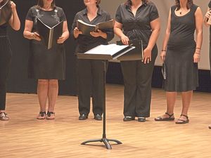 Supporting image for story: Sarah Cowen-Strong: Singing in a choir makes me smile and I feel great 