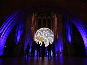 Supporting image for story: New artwork brings beauty of earth to Lichfield Cathedral