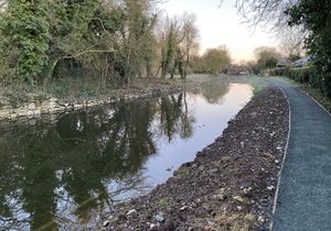 Stretch following the work looking North. Picture: Shropshire Union Canal Society