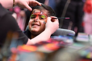 Face Painting at Birmingham Chinese New Year Festival 2025