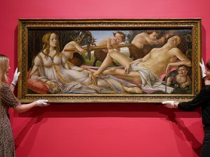 Supporting image for story: Botticelli artwork leaves National Gallery on loan for the first time