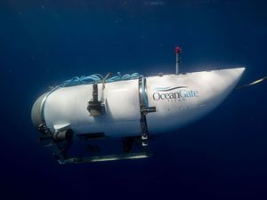 Supporting image for story: Five trapped on Titan submersible all believed to be dead – expedition company