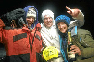 Supporting image for story: Ex-Shropshire cricketer Adam Shantry swims the Channel