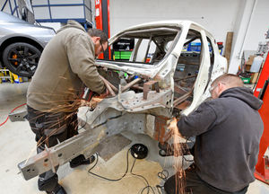 Wolf in sheep's clothing – this Nissan Juke R will be worth £400,000 when the work has been completed