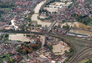 Abbey Foregate and Longden Coleham go under in 2000.